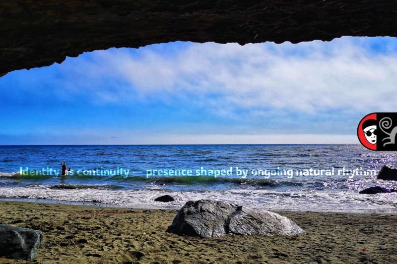 Clarity through contrast illustrated by beach and natural contrast on Vancouver Island